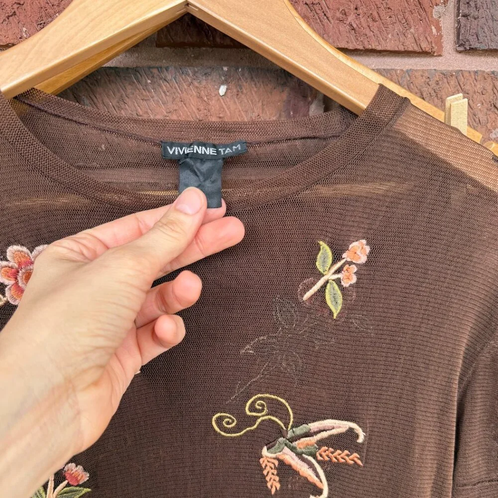 Vintage Vivienne Tam Mesh Set - Picture 4 of 6